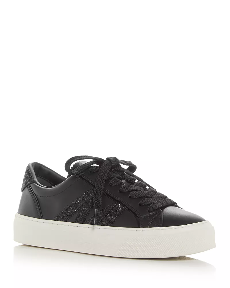 Moncler Women's Monaco 2 Low Top Sneakers