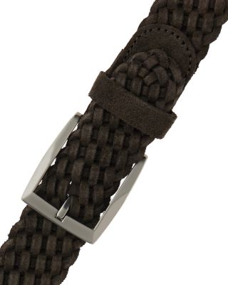 Suede Braided Belt