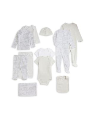 Unisex Toile Cotton 12 Piece Gift Set - Baby