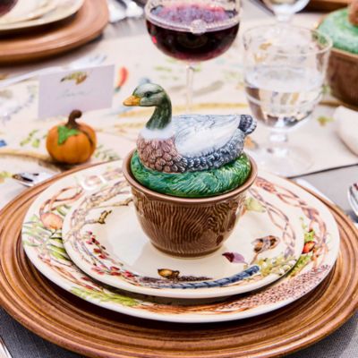 Forest Walk Duck Bowl with Lid