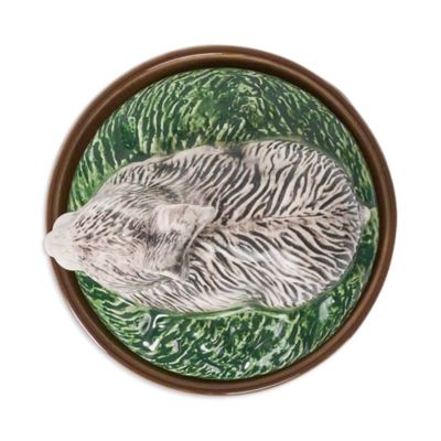 Forest Walk Rabbit Bowl with Lid