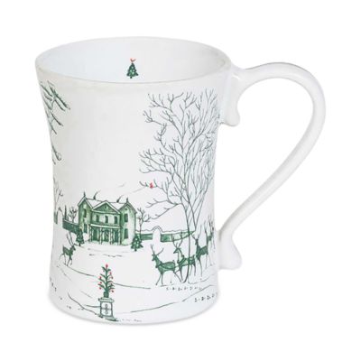 Country Estate Winter Frolic 16 Piece Place Setting - Evergreen