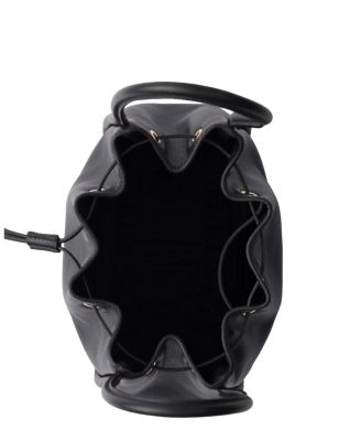 ショルダーバッグ・ポシェット PRADA PRADA DARLING MINI BUCKET BAG IN SOFT GRAIN LEATHER Caramel Prada Darling leather mini bucket bag | PRADA