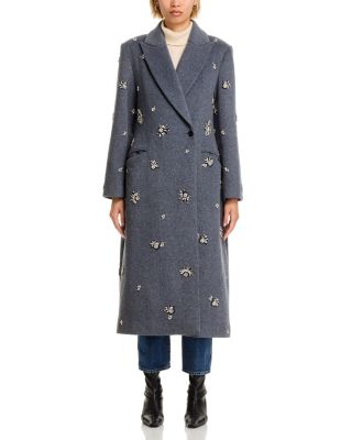 Gianni Rhinestone Embellished Coat
