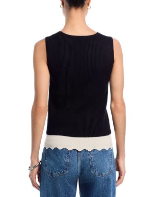 Crewneck Colorblocked Sweater 