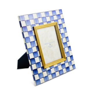 MacKenzie-Childs Royal Check Frame, 5" x 7"