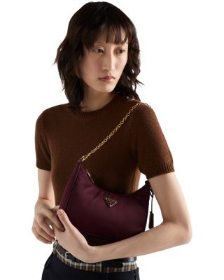 Re-Edition 2005 Re-Nylon Bag with Saffiano Mini Bag