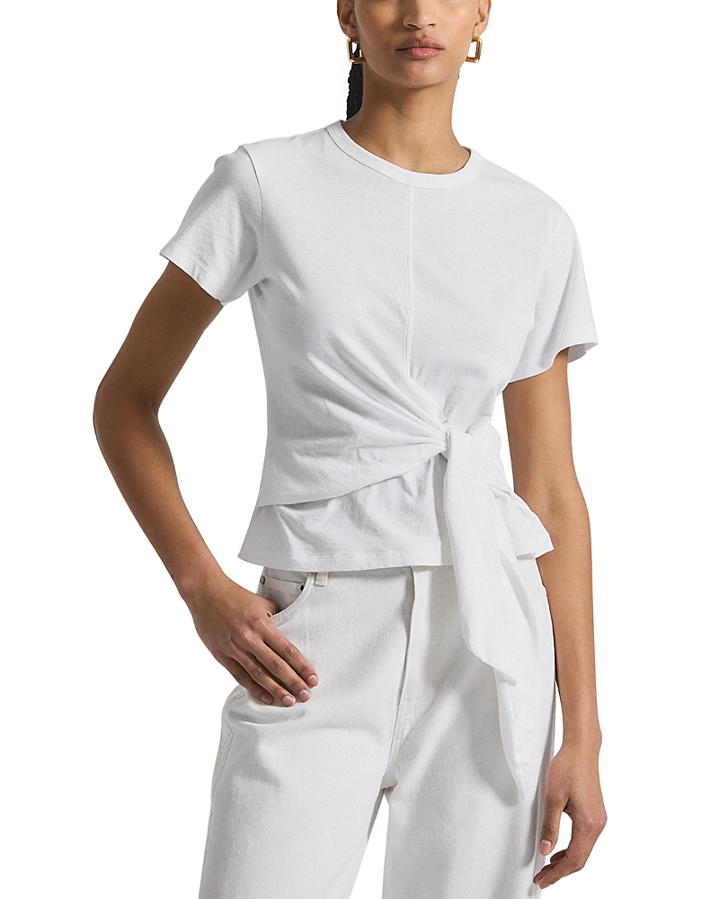 Derek Lam 10 Crosby Sono Tee In White