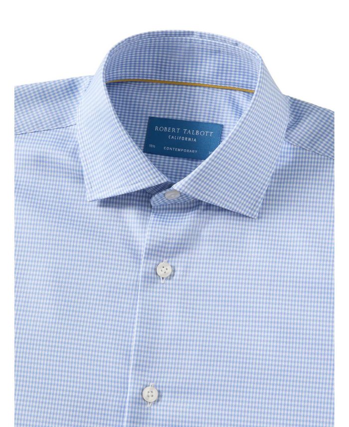 Reynolds Mini Check Contemporary Fit Shirt