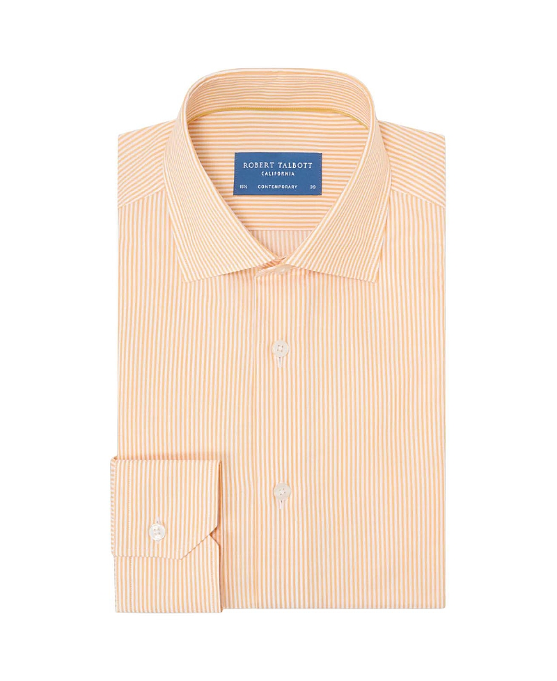 Robert Talbott Reynolds Stripe Twill Shirt in Contemporary Fit