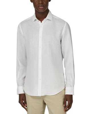 Linen Button Front Shirt