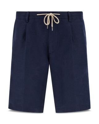 Coulisse Linen Bermuda Shorts