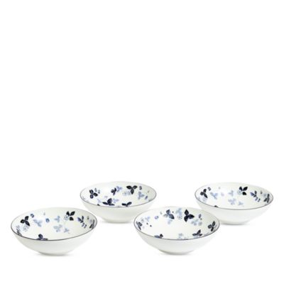 Wild Strawberry Inky Blue Dinnerware 15 Piece Set, Service for 4