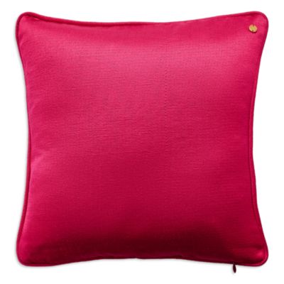 Zeugma Silk Printed Decorative Pillow, 18" x 18"