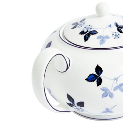 Wild Strawberry Inky Blue Teapot