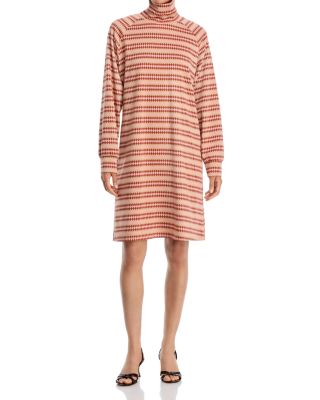 Alice Stripe Turtleneck Dress