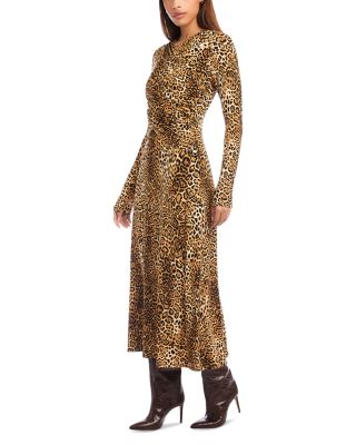 Kourtney Cross Front Midi Dress