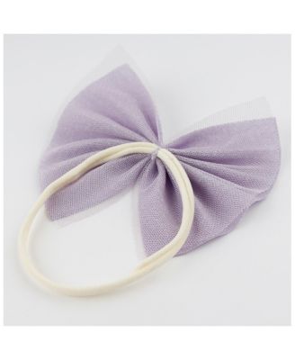 Girls' Sparkle Gathered Bow Headband - Baby