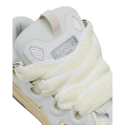  Curb Leather Sneakers