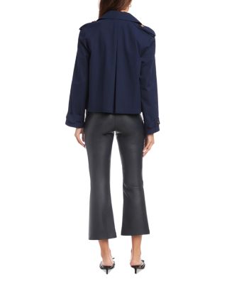 Chelsea Cropped Trench Coat 