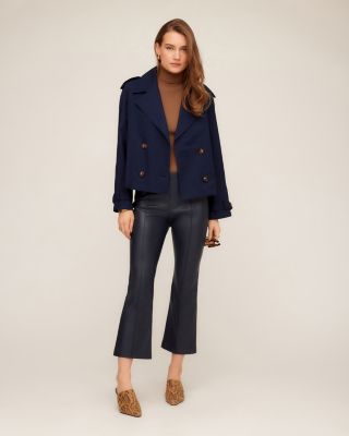 Chelsea Cropped Trench Coat 