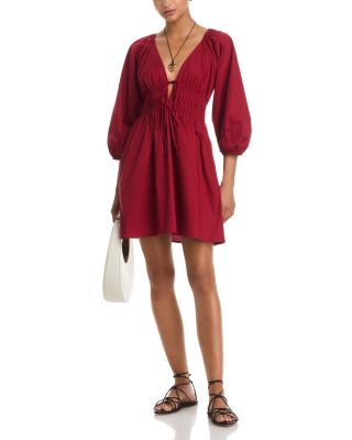 Leighton Poplin Mini Dress