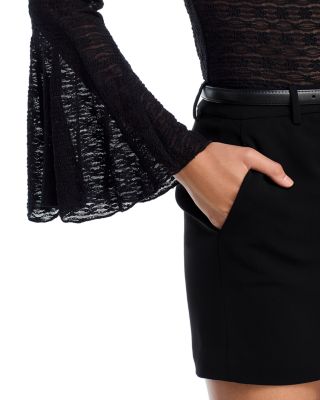 Puckered Lace Top - Exclusive