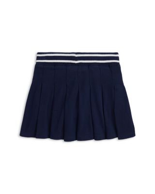 Girls' Pleated Cotton Jersey Skort - Little Kid