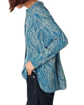 Zebra Print Blouse