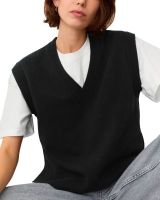 Wool Sleeveless Sweater