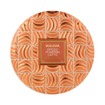 Spiced Pumpkin Latte 3 Wick Tin