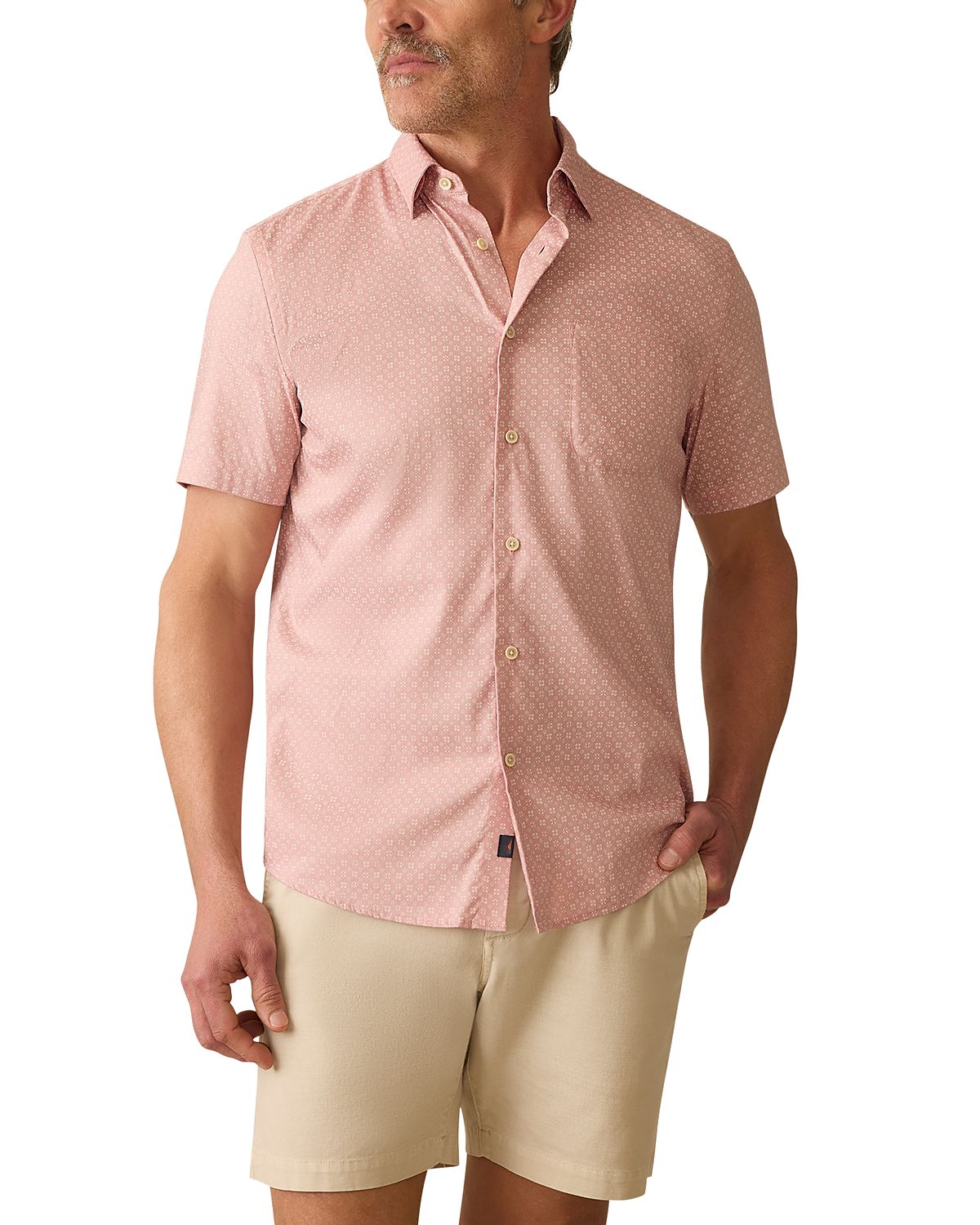 Faherty Movement Monterey Printed Shirt