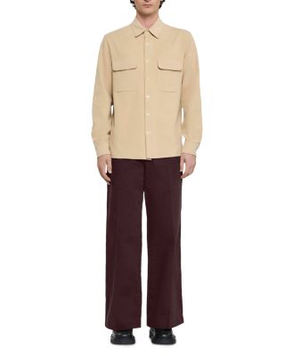 Relaxed Fit Flannel Overshirt