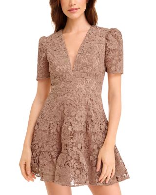 Hallie Lace Flared Dress
