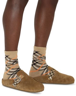 スニーカー Burberry Sneaker Stevie In Pelle Burberry 'stevie' sneakers leather noir | The Fashion Square