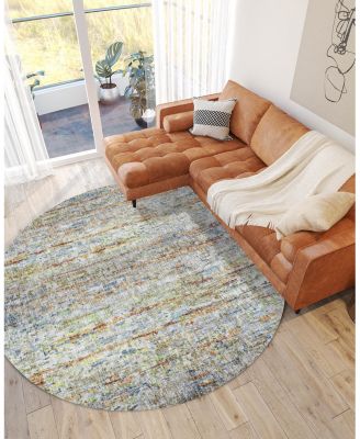 Dalyn Boca Washable BO13 Round Area Rug, 8' x 8'