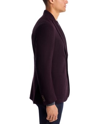 Hampton Textured Jersey Regular Fit Unstructured Sport Coat
