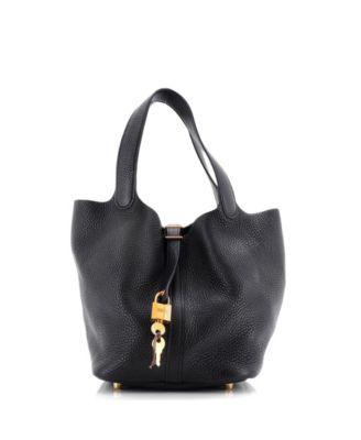 Pre-Owned HERMÈS - MM Picotin Lock Bag Clemence