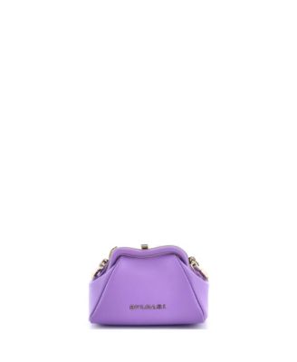 Micro Serpentine Pouch Bag Leather