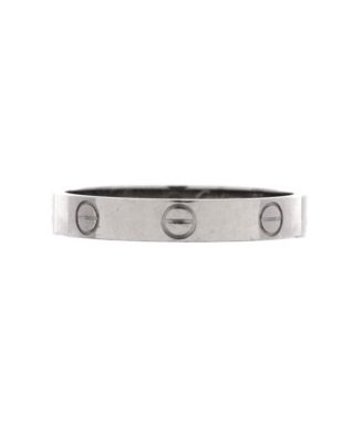 Pre-Owned Cartier - Love Wedding Band Ring 18K White Gold