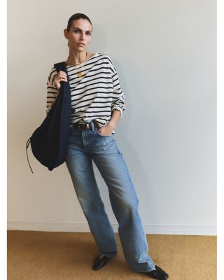 Lindz Low Rise Easy Jeans in Bijou