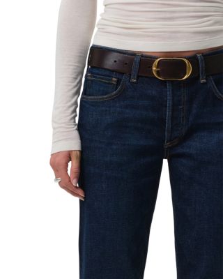 Anissa Low Rise Straight Leg Jeans in Madison