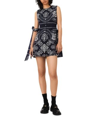 Patterned Shift Dress