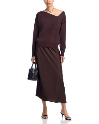 Favorite Geometric Neck Sweater 