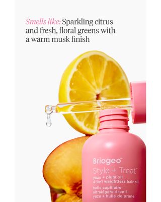 Style + Treat Yuzu + Plum Oil Weightless Hair Oil 1.5 oz.