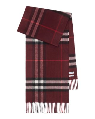Classic Check Cashmere Scarf