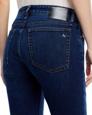 Dre Low Rise Slim Boyfriend Jeans in Alba