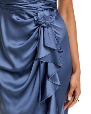 Mireya Silk Ruffled Dress
