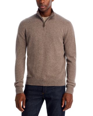 The Men's Store at Bloomingdale's - Cashmere Quarter-Zip Sweater - Exclusive