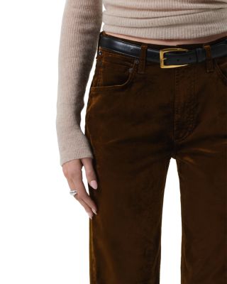 Delfina High Rise Straight Leg Jeans in Golden